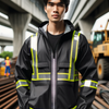 Ultimate Guide to Black Reflective Rain Jackets(ANSI)