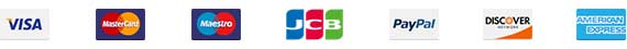 PAYMENT METHOD;VISA;MASTER CARD;JCB;PAYPAL