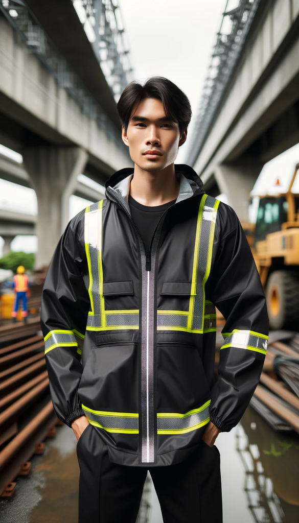 Ultimate Guide to Black Reflective Rain Jackets(ANSI)