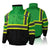 JK47 High Visibility Waterproof Jacket Reflective Outdoor Work Safety Clothing