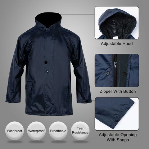waterproof breathable lightweight raincoat