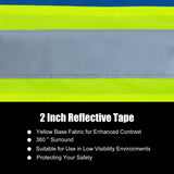 jacket wth 2 inch reflective tape