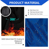 waterproof winter safety jacket