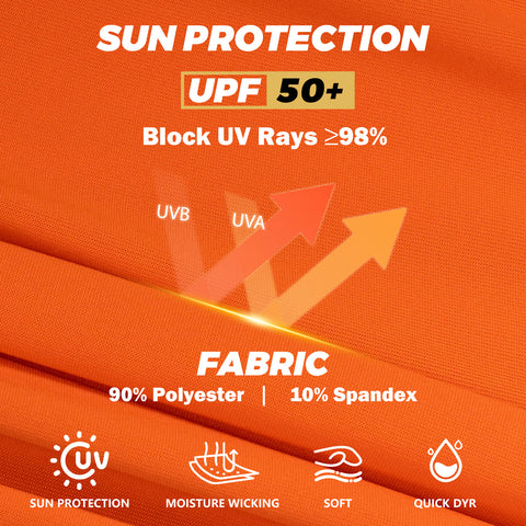 T019 3 Pack UPF 50+ Construction Elasticity Safety Work Shirts