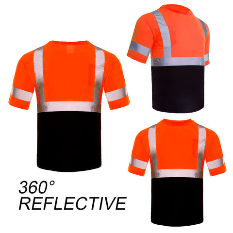 construction reflective hi vis shirt