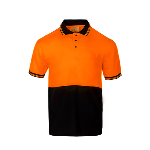 orange safety polo shirts