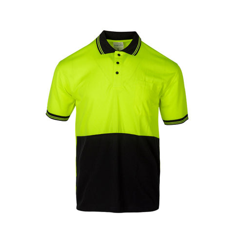 yellow safety polo safety shirts
