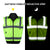 hi vis safety vest with reflective strips