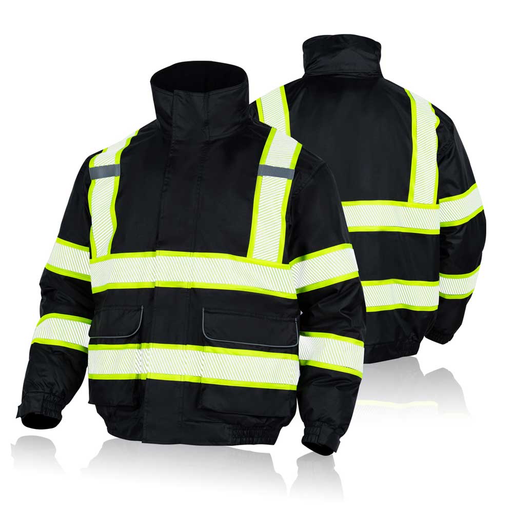 JK50 ANSI/ISEA High Visibility Winter Waterproof Reflective Jacket– fonirra