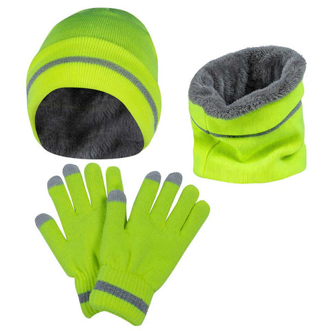 Hi Vis Winter Hat, Neck Warmer