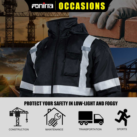construction outdoor safety jacket
