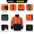 safety jacket with hidden hood