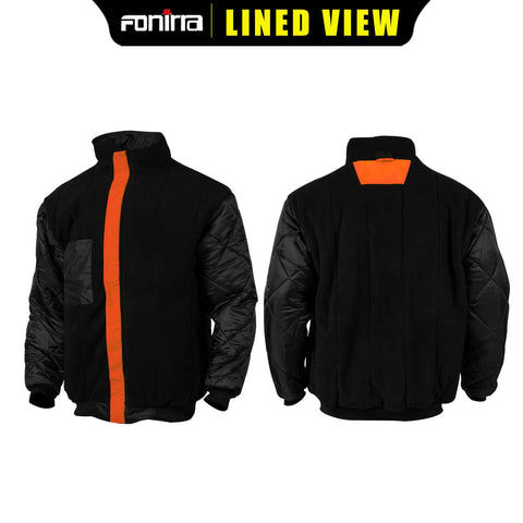 fleece lined safety jacket