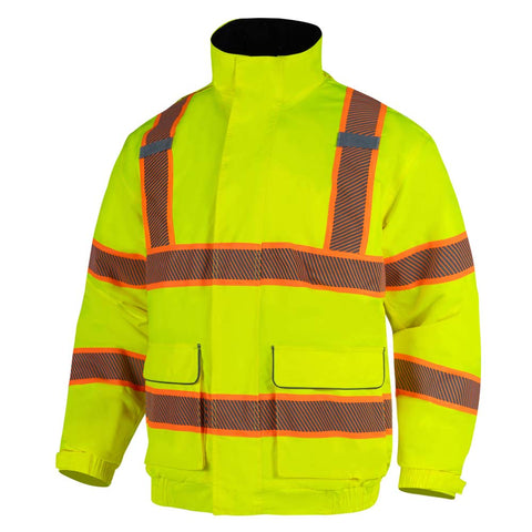 JK50-YY ANSI 300D Oxford Waterproof Reflective Jacket