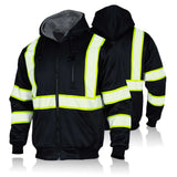 reflective hi vis safety jacket