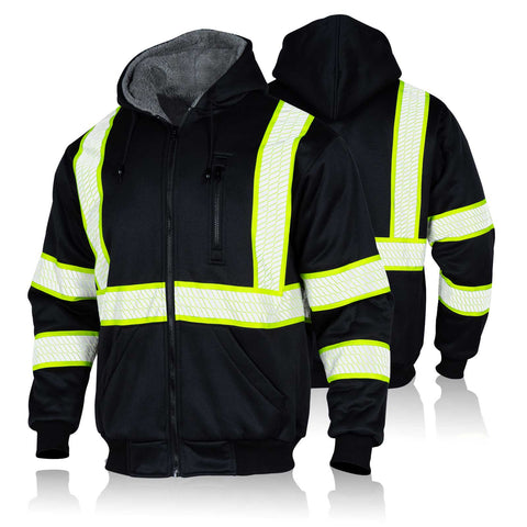 reflective hi vis safety jacket