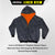 premium sherpa fleece safety sweatshirt