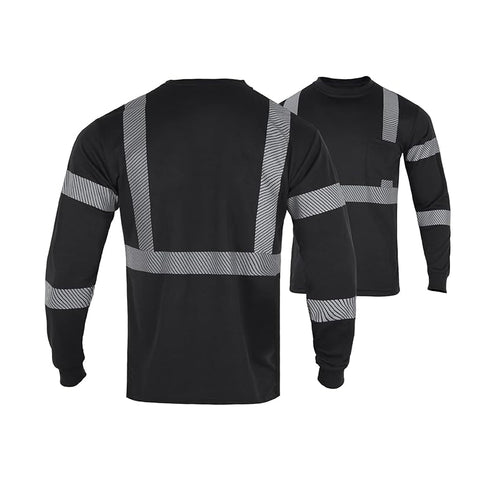 outdoor hi vis work safety shirt