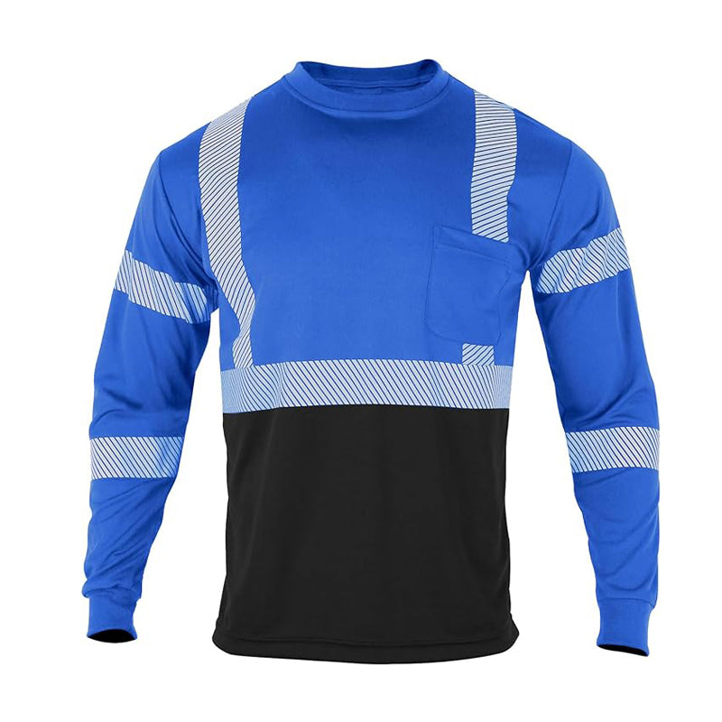 Ansi Class 3 Shirts FONIRRA 3 Pack Hi Vis Shirts For Men Safety Puerto Rico Construction T Shirts