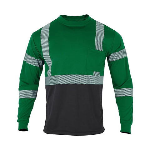 green work shirt for men