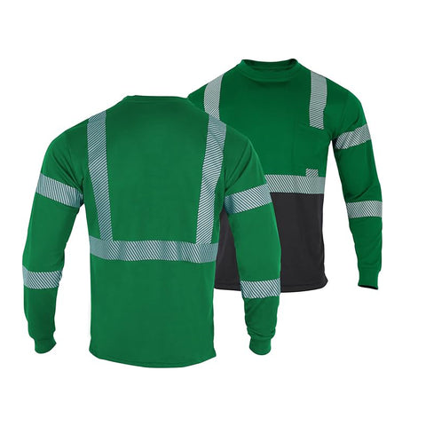 outdoor reflective work safety shirt