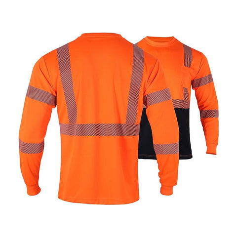 breathable work safety shirt for men