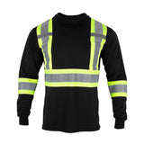 black work safety shirt