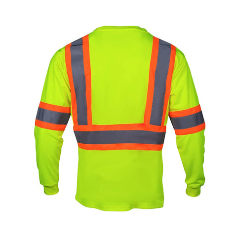 hi vis shirt with reflective strips