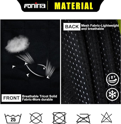 mesh black safety vest