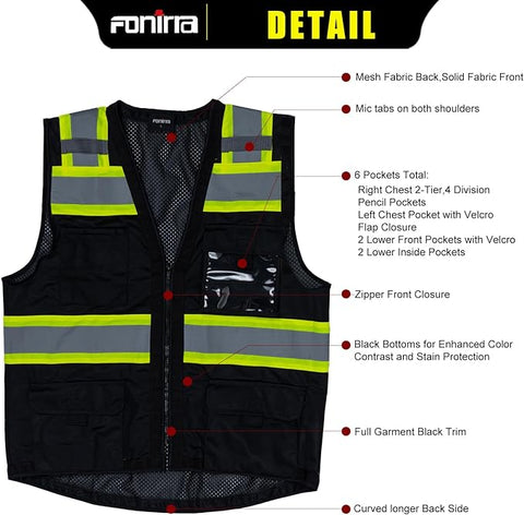 high visibility vest