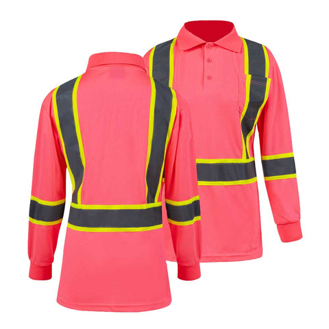 WOMEN PINK POLO SHIRTS