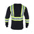 high visibility long sleeve safety shirt
