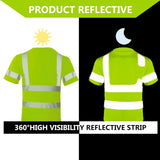 reflective tape hi vis shirts