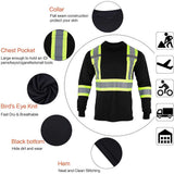 safety shirt with chest pocket