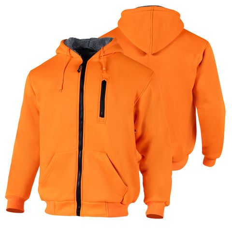 winter safety hoodie for work
