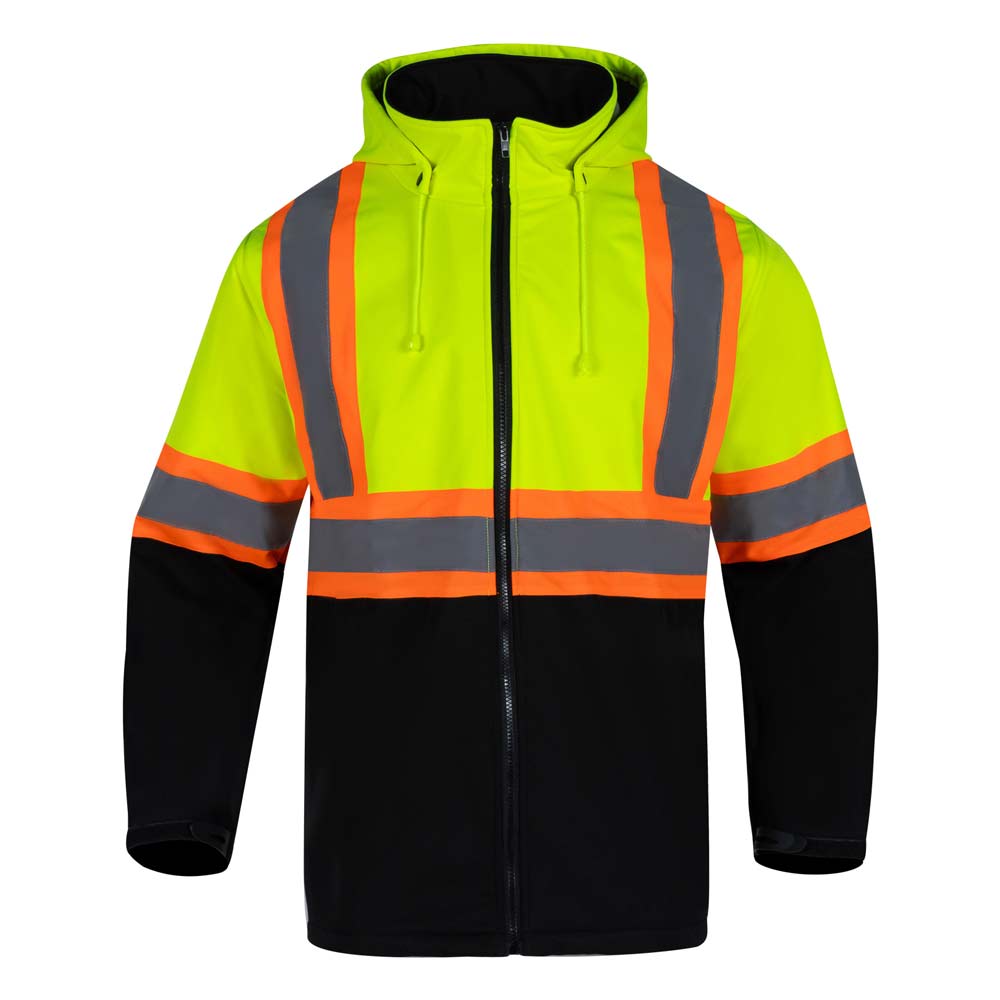 JK2501 ANSI Class 3 Fleece Lined Waterproof Reflective Jacket– fonirra