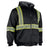BLKNIGHTER SWT06 Hi Vis ANSI Class 3 Fleece Safety Hoodie For Men With Zipper Pocket