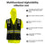 VT01 High Visibility Safety Mesh Vest for Women Reflective Hi Vis Work Vest
