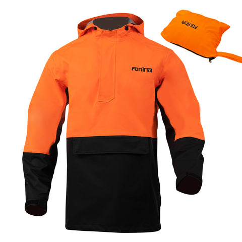 foldable reflective raincoat