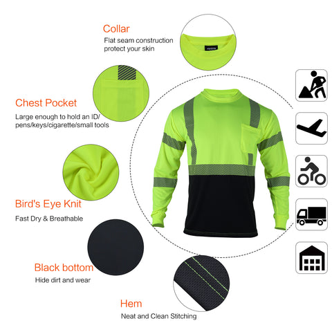 Safety long Shirts/Vests