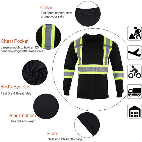 Safety long Shirts/Vests