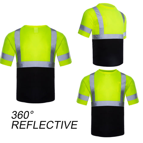 high quality reflective safety shirt