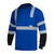 T2210 Fluorescent Work Safety Shirts Mesh Long Sleeve High Vis Shirt