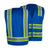men's hi vis work safety vest