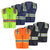 multi-pack hi vis reflective work safety vest
