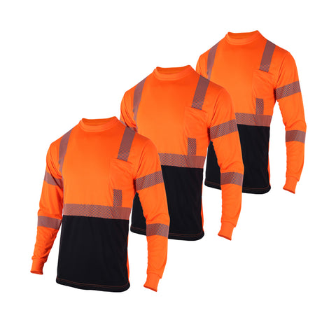 Reflective Safety Shirt in Orange