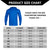 hi vis long sleeve shirt size chart